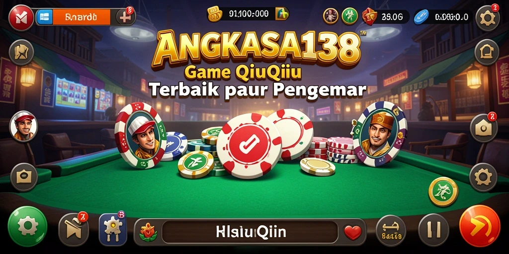 Screenshot gameplay QiuQiu ANGKASA138 yang seru dan interaktif.