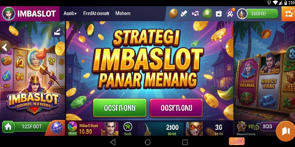 Gameplay strategis dalam IMBASLOT yang menantang dan adiktif.